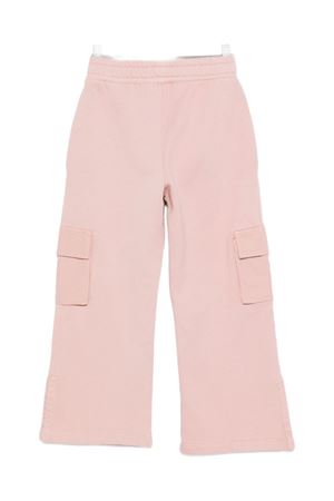 pantalone in cotone rosa OFF WHITE KIDS | OGCH00CF25FLE0013B07